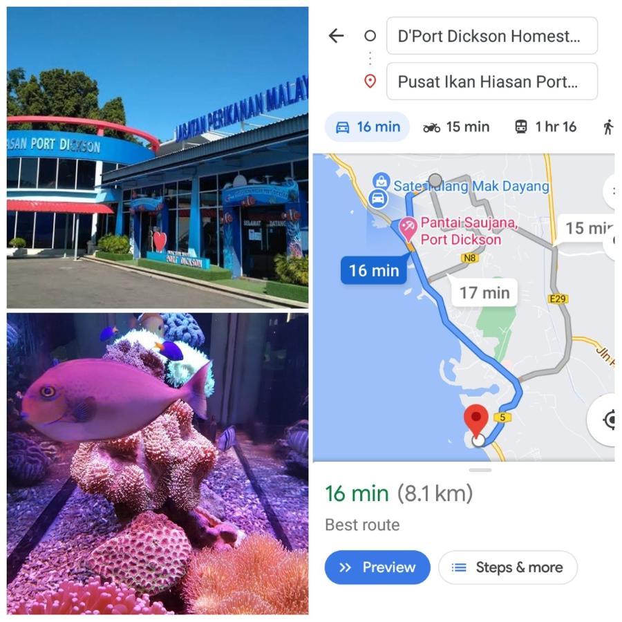 D'Port Dicksonmuslimonly Homestay Exteriör bild