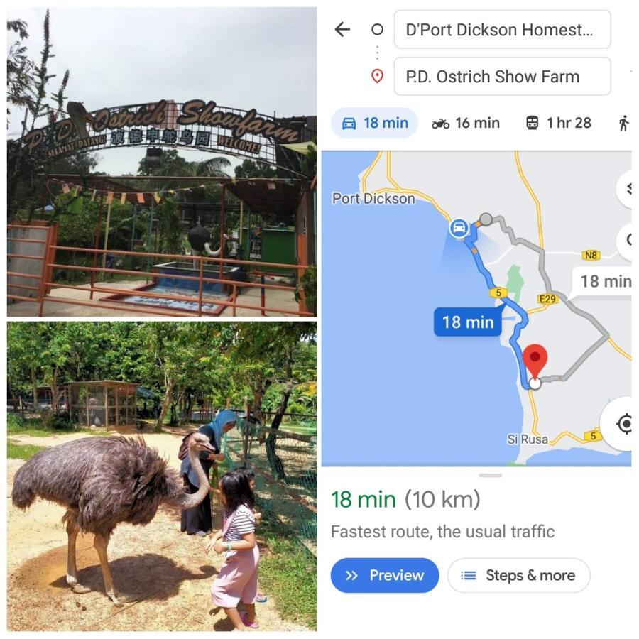 D'Port Dicksonmuslimonly Homestay Exteriör bild
