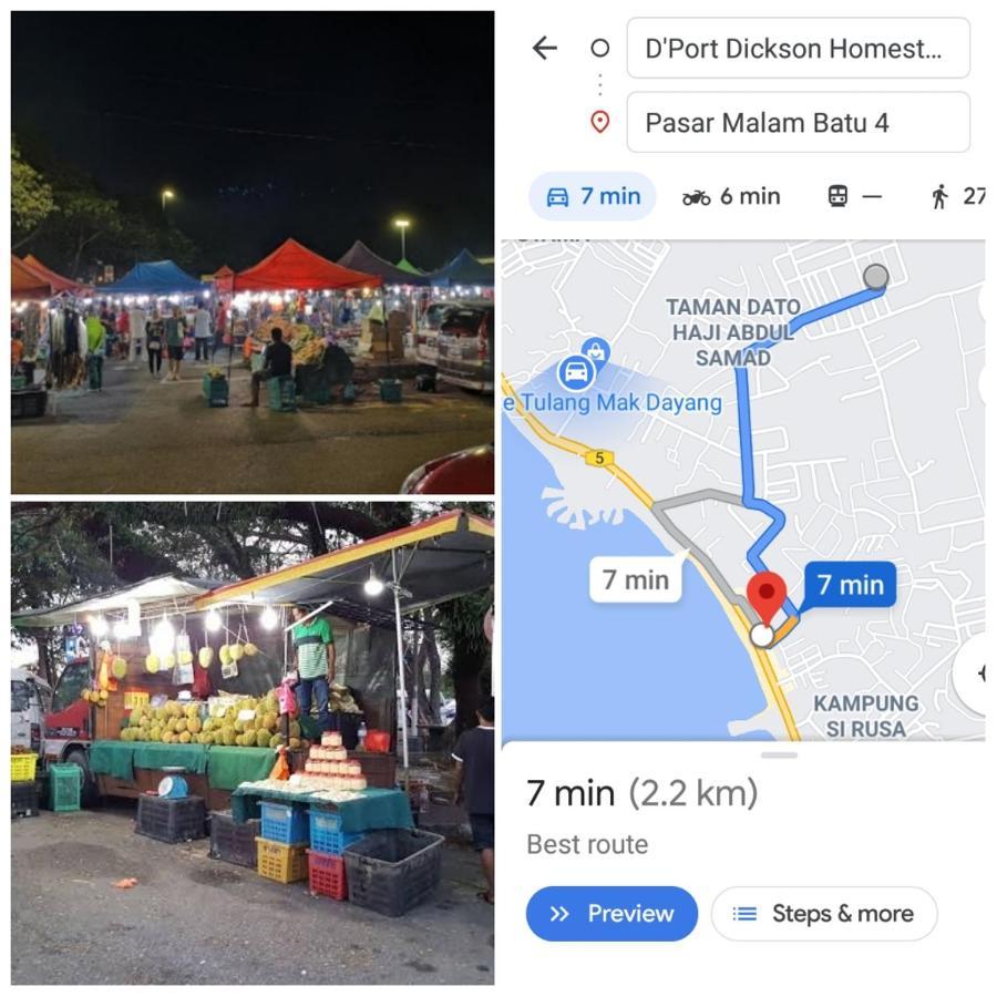 D'Port Dicksonmuslimonly Homestay Exteriör bild