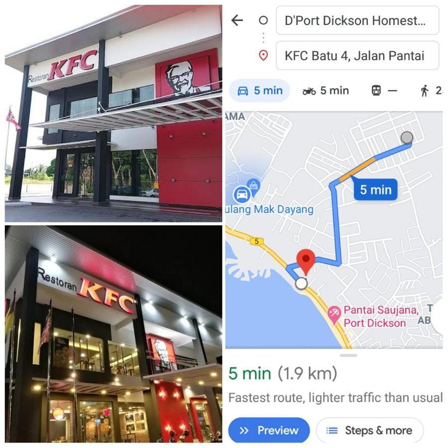 D'Port Dicksonmuslimonly Homestay Exteriör bild